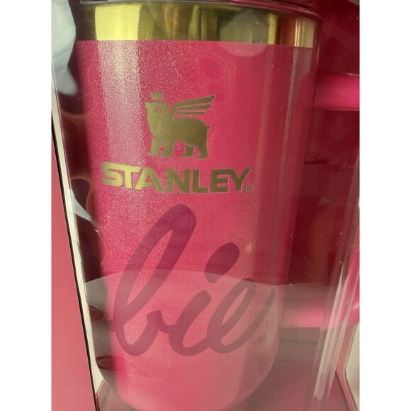 BARBIE Stanley Icon Quencher H2.0 Tumbler 30 Oz. Limited Edition - Picture 5 of 11